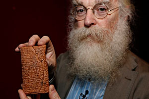 Dr Irving Finkel, a scholar passionate about cuneiform tablets