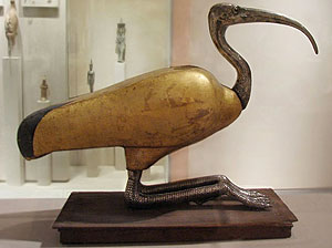 Ptolemaic ibis coffin, Brooklyn Museum