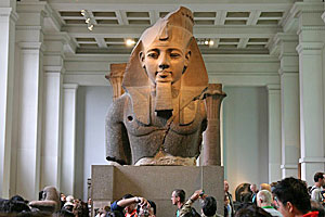 RamessesII in the British Museum.