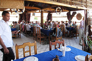 Lunch, Africa restaurant, west bank