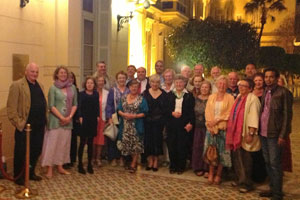 Group photo, Winter Palace hote, Luxor