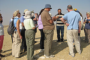 MSA inspector, Mr Hamdi, Saqqara