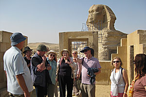Stephen Harvey, temple of Amenhotep II, Sphinx enclosure