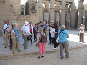 Enass Salah, Ramesses II's construction, Luxor Temple