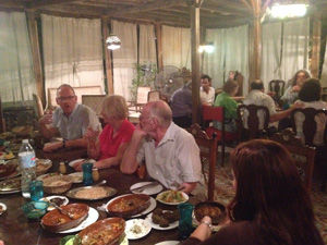 Welcome dinner, Sofra, Luxor