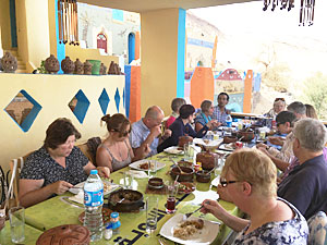 Group lunch, Anakato, East Sehel