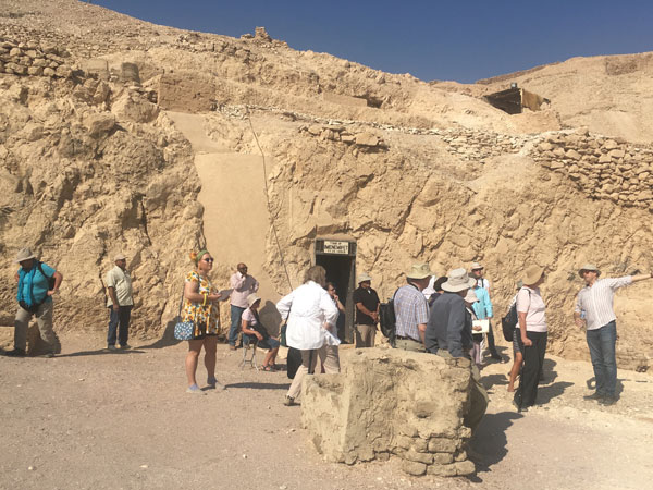 Bill Manley sheds light on the Coptic reuse of the New Kingdom tomb of Amenemopet-Pairy, another of our 'special openings' that week