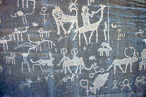 Rock art images